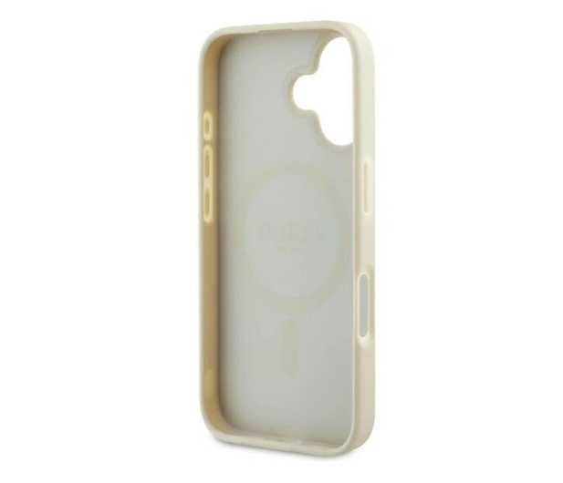 Guess Grained Ring do iPhone 16 beżowy - 1279107 - zdjęcie 3